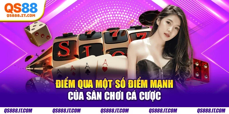 Điểm qua một số điểm mạnh của sân chơi cá cược